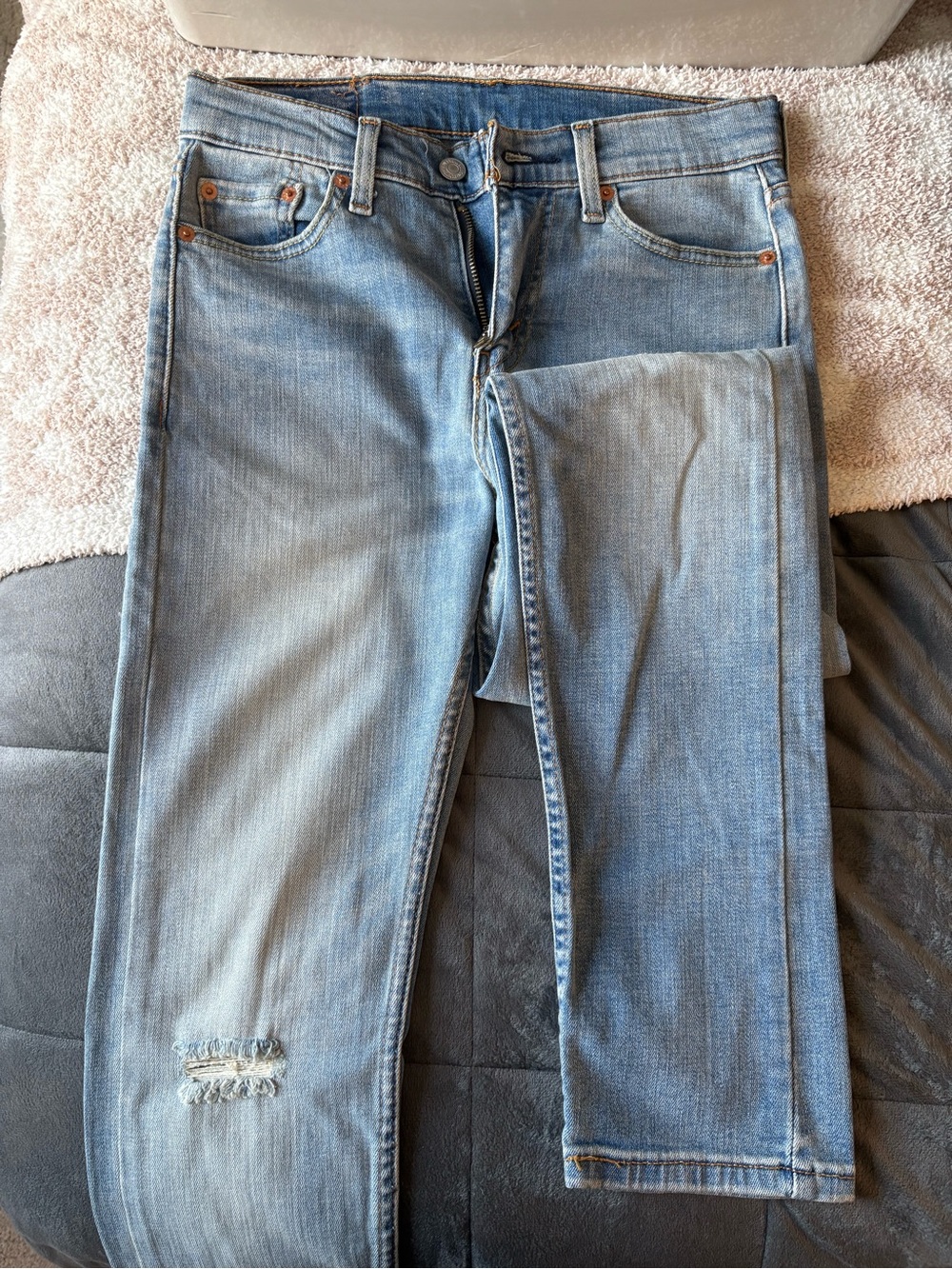 Levi's Women's Skinny Jeans - Light Blue Wash